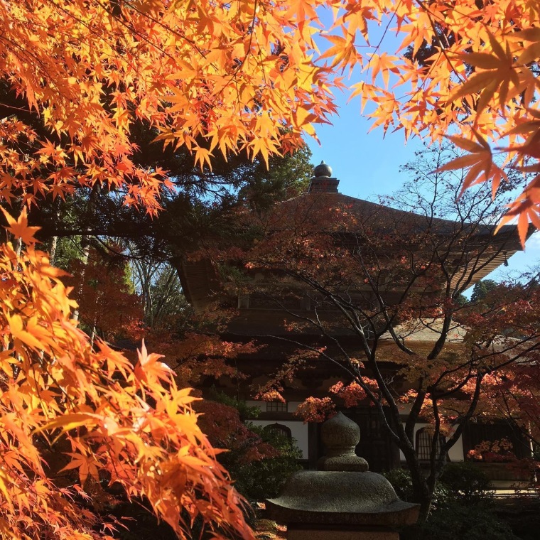 Temple colors around Kanazawa, Japan